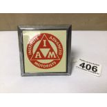 CAR BADGE INSTITUTE ADVANCED MOTORISTS