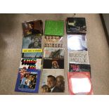 COLLECTION OF VINYL RECORDS/ALBUMS INCLUDES ELVIS PRESLEY, THE PSYCHEDELIC FURS, BEE GEES, BEACH