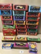 COLLECTION OF BOXED DIE-CAST MATCHBOX CARS AND VEHICLES