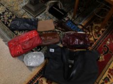 QUANTITY OF BAGS, MULBERRY STYLE, JANE SHILTON, VAN NUCCI, BIJOUX TERNER, THE SAIL AND MORE