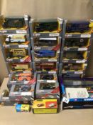 COLLECTION OF BOXED DIECAST CORGI CARS AND VEHICLES