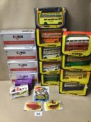 COLLECTION OF BOXED DIECAST CORGI CARS AND VEHICLES, INCLUDING POPEYE AND OLIVE OIL