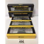 BOXED GRAHAM FARISH 372- 077, 371-587, 371-061 X2 AND MORE N. GAUGE