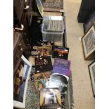 MIXED ALBUMS/LPS, VINYL, ELVIS, PETER PAUL AND MARY, BEE GEES, SPYRO-GYRA AND MORE