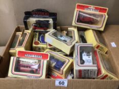 COLLECTION OF BOXED DIECAST LLEDO ‘DAYS GONE’ CARS AND VEHICLES