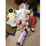 FOUR VINTAGE DOLLS, INCLUDES PEDIGREE, ZAPF 65-20, AND TWO MORE