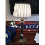 A COLUMN LAMP, 67CM HIGH