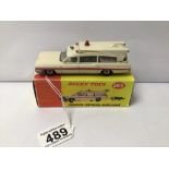 BOXED DINKY TOY (263) SUPERIOR CITERION AMBULANCE