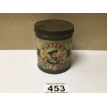 VINTAGE PLAYLENS NAVY CUT TIN FOR CIGARETTES, 8CM