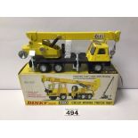 BOXED DINKY TOY (980) COLES HYDRA TRUCK CRANE NICE CONDITION