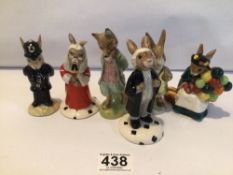 BESWICK (FOXY WHISKERED GENTLEMAN), BESWICK (MR BENJAMIN BUNNY), ROYAL DOULTON (POLICEMAN) D.B64 (