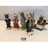 BESWICK (FOXY WHISKERED GENTLEMAN), BESWICK (MR BENJAMIN BUNNY), ROYAL DOULTON (POLICEMAN) D.B64 (