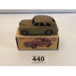 DINKY TOYS VANGUARD SALOON WITH REPRO BOX