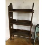 ARTS 'N' CRAFTS BOOKCASE, 97 X 60 X 20CM