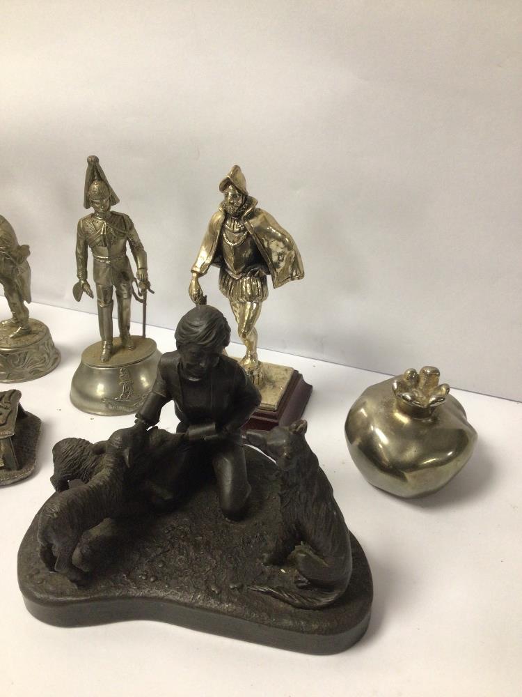 MIXED FIGURES, PEWTER LEAD AND MORE - Image 2 of 6
