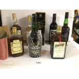 ALCOHOL, JOHNNIE WALKER WHISKY, SOUTHERN COMFORT, COINTREAU, HENNESSY COGNAC AND MORE