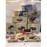 BOXED CORGI CLASSICS, 13 IN TOTAL