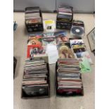 FOUR BOXES OF MIXED ALBUMS/VINYL RECORDS INCLUDES BOX SETS, MAINLY CLASSICAL