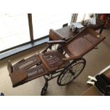 19TH CENTURY AMERICAN WHEELCHAIR