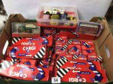 BOXED CORGI DIE-CAST TOYS, TRUCKS AND MORE, BUSES AND MORE