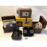 VIEWMASTER WITH SLIDES WITH A KODAK MOVIE MASTER