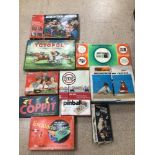 MIXED BOXED VINTAGE GAMES, TOTOPOLY, HAUNTED HOUSE ELECTRONIC ENGINEER, ESCALADO AND MORE