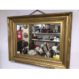 VINTAGE GILDED MIRROR, 55 X 72CM