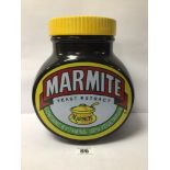 A LARGE CERAMIC MARMITE JAR