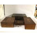 MIXED VINTAGE BOXES