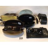 MIXED CASED SUNGLASSES GUESS, PLAYBOY, DKNY AND MORE