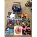 A QUANTITY OF ALBUMS/LPS, VINYL, STEVIE WONDER, PSYCHEDELIC FORS, SKIDS, ART OF NOISE AND MORE