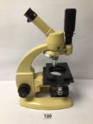 VINTAGE MICROSCOPE (120192), LABELLED COOKE TROUGHTON AND SIMMS LTD