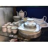 WEDGWOOD (AMHERST) DINNER, TEA, COFFEE SETS 52 PIECES
