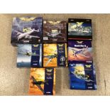 CORGI CLASSICS, AIRCRAFT, AVIATION ARCHIVE BOXED AIRCRAFTS 8 IN TOTAL