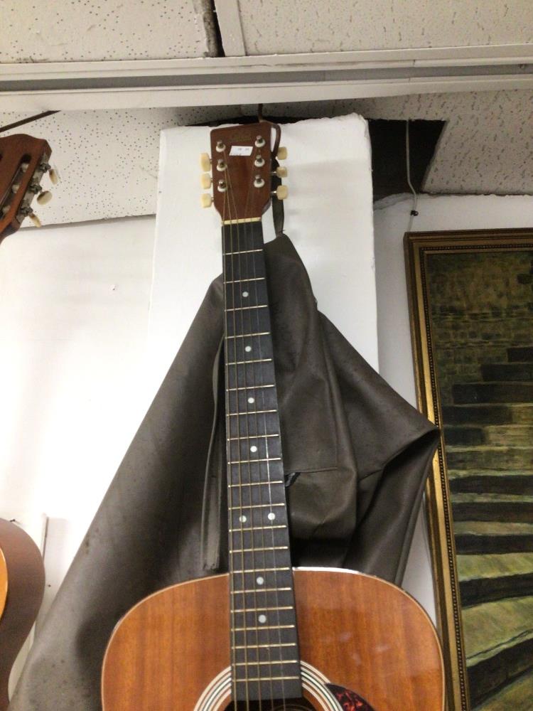 ACOUSTIC GUITAR HONDO (H124A) - Image 4 of 5