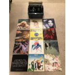 MIXED ALBUMS/LPS VINYL, INCLUDES STAR WARS, ABBA, FLEETWOOD MAC AND MORE