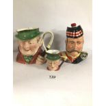 BESWICK TOBY JUG (TONY WELLER) EMPTY WILLIAM GRANT ROYAL DOULTON AND BESWICK (MACUWBER)