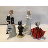 ROYAL DOULTON FIGURINE (LOVING YOU) HN3389, (KAREN) HN3270, (LITTLE LORD FAUNTLEROY) HN2972, (