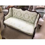 EDWARDIAN UPHOLSTERED SOFA