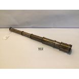 DOLLOND LONDON MARINE TELESCOPE 1920 SERIAL NO 07134