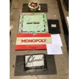 1930'S MONOPOLY, PAT NO 3796-36 NO BOX HAS INSTRUCTIONS AND BOND ST IS MISSING, ALSO ANOTHER VINTAGE