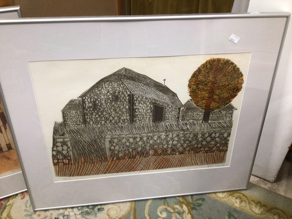 ROBERT TANNER ENGLAND SIGNED ARTIST PROOF (FLINT BARN) AND SIGNED (THE BRIGHTON PAVILION) NO2 SERIES - Bild 2 aus 8