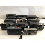 A QUANTITY OF 35MM CAMERAS OLYMPUS TRIP M.D VIVITAL BIG VIEW, CHINON AND MORE