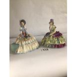 ROYAL DOULTON FIGURINES CHLOE (HN1470) AND DAYDREAM (HN1731)