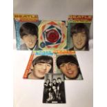 BEATLES MAGAZINES AND PHOTOGRAPH & 7" SINGLE - FIRST PRESSING "LOVE ME DO"