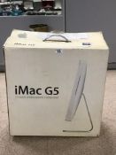 A BOXED IMAC G5 17INCH WIDESCREEN COMPUTER