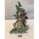 18TH CENTURY DERBY PORCELAIN FIGURES REPRESENTING PROCRIS AND CEPHALIS 1770-75, 20CM