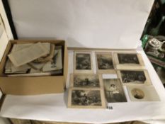 19TH/20TH CENTURY POSTCARDS AND PHOTOGRAPHS
