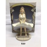 1997, LEONARDO, MARILYN MONROE FIGURINE BOXED