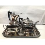 VINTAGE TEA AND COFFEE SILVER PLATED SERVICE